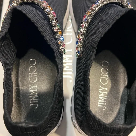 Brand new, Jimmy Choo Verona Crystal Sneakers - Picture 6 of 10